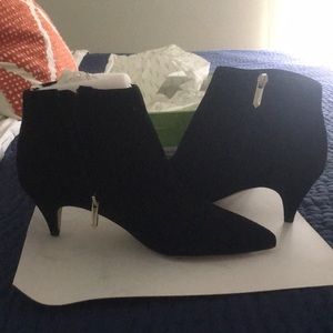 Sam Edelman Kinzey Black Suede Boots